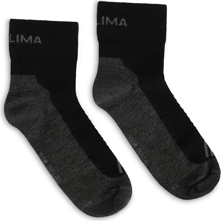 Aclima Running Socks 2-Pack Jet Black/grey Aclima
