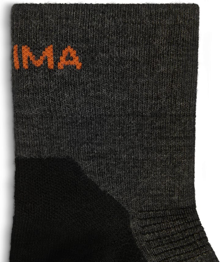 Aclima Running Socks 2-Pack Grey/jet Black Aclima