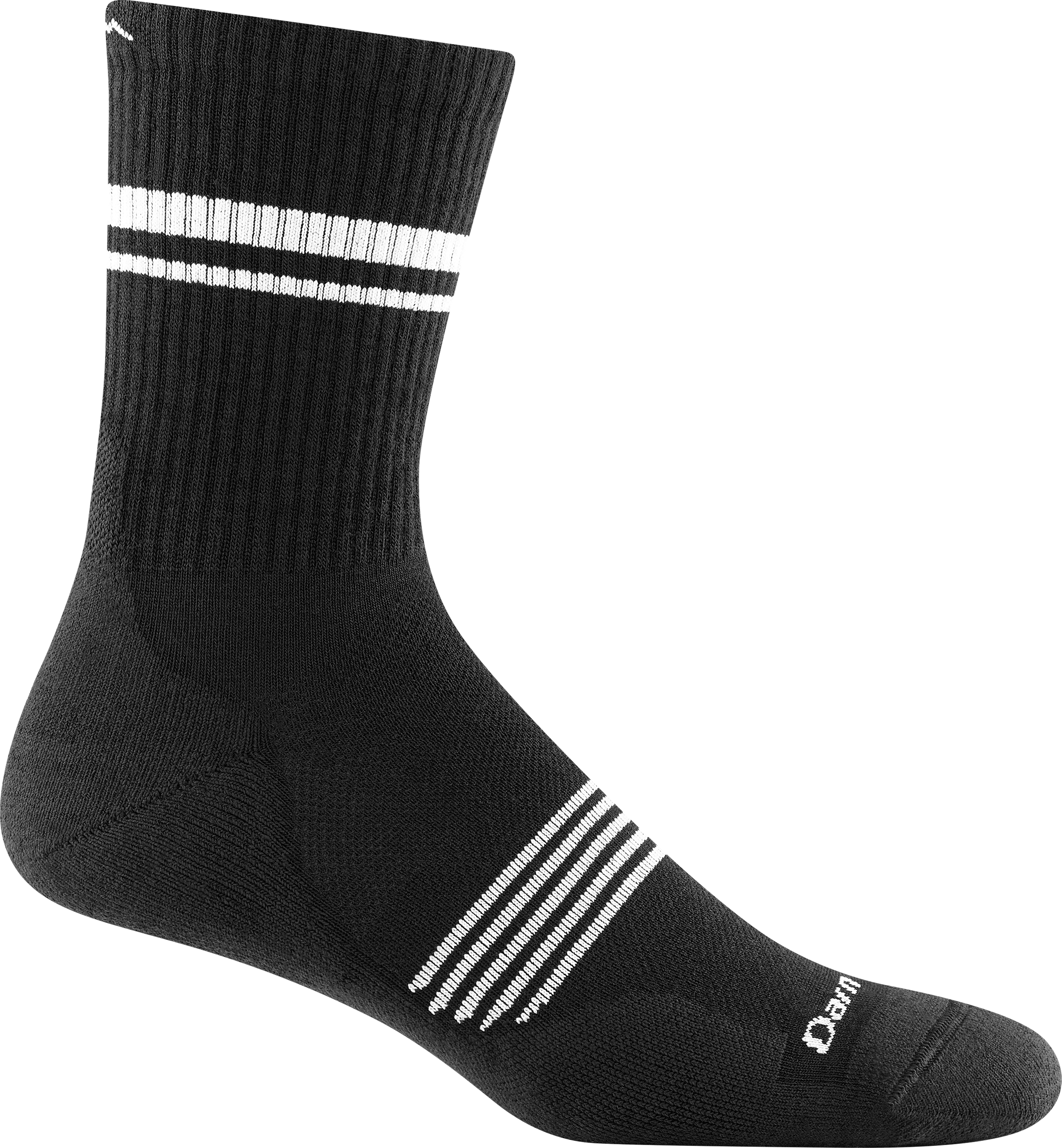 Darn Tough Men’s Element Micro Crew Lightweight Running Socks Black