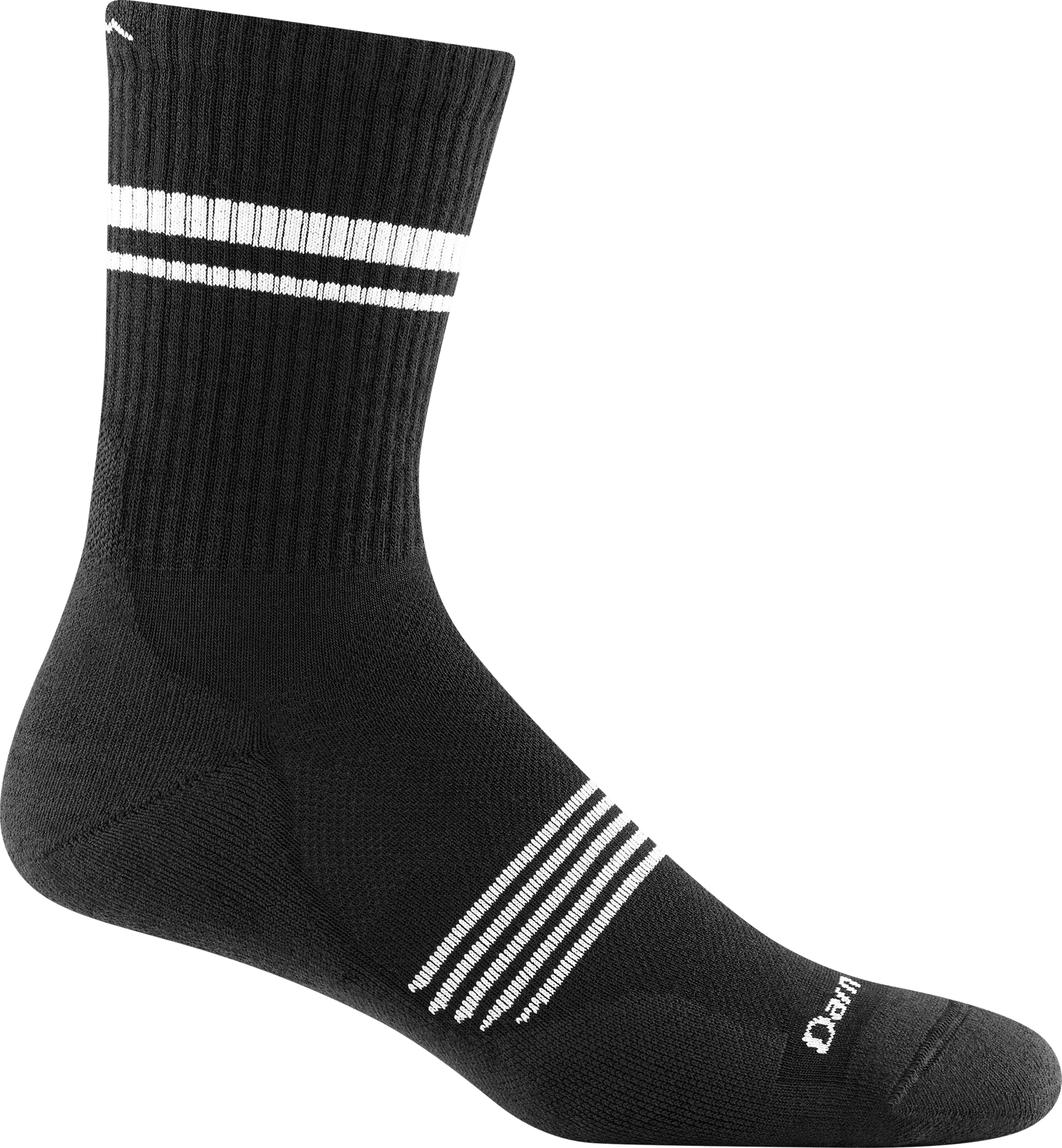 Darn Tough Men’s Element Micro Crew Lightweight Running Socks Black