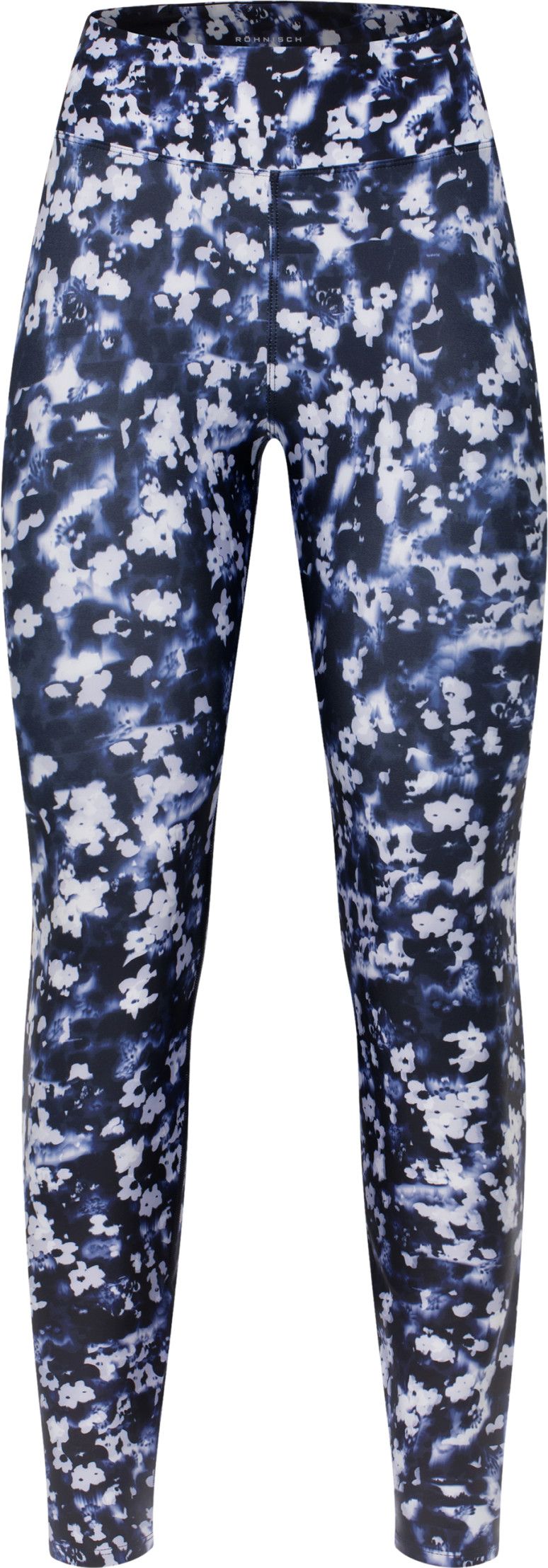 Röhnisch Women's Printed High Waist Tights Indigo Bloom