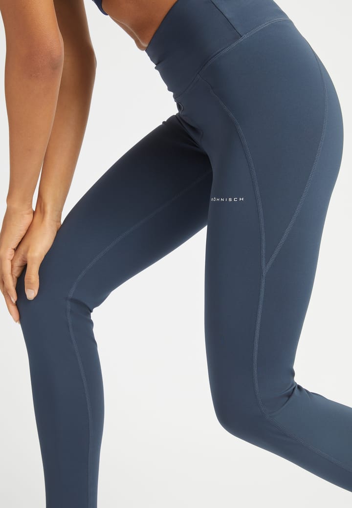 Röhnisch Women's Flattering High Waist Tights Space Navy Röhnisch