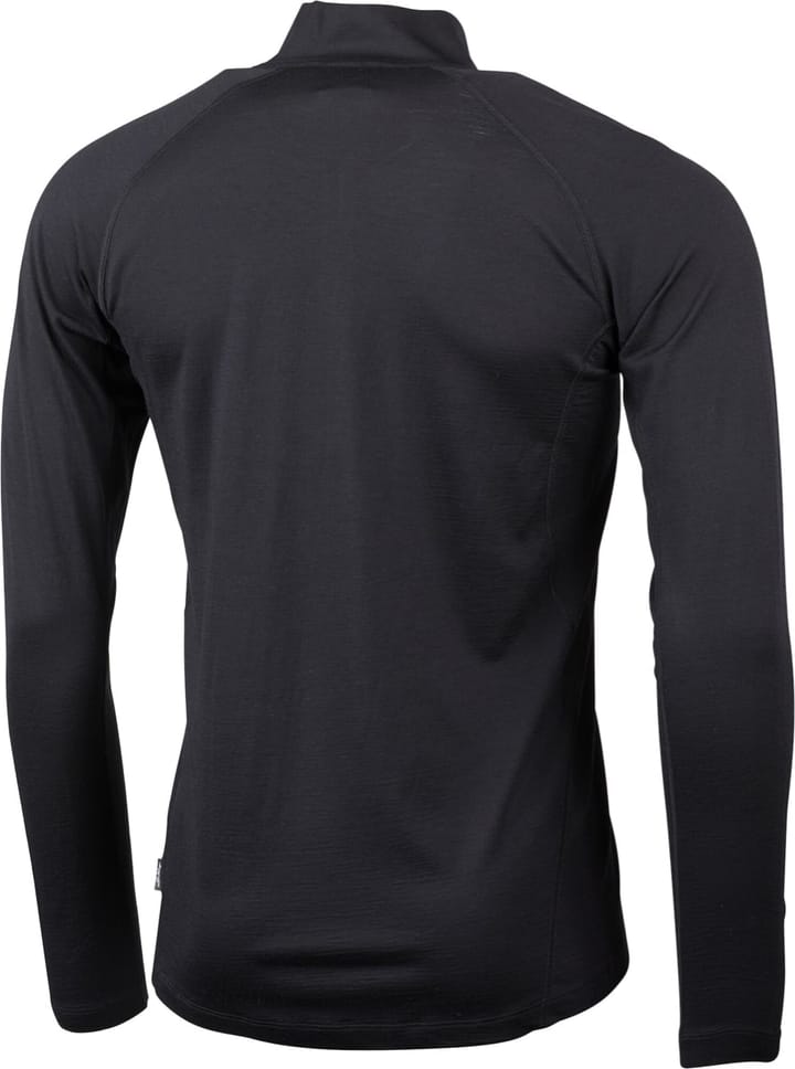 Lundhags Gimmer Merino LT Ms 1/2 Zip Black Lundhags Lundhags Gimmer Merino LT Ms 1/2 Zip Black Lundhags