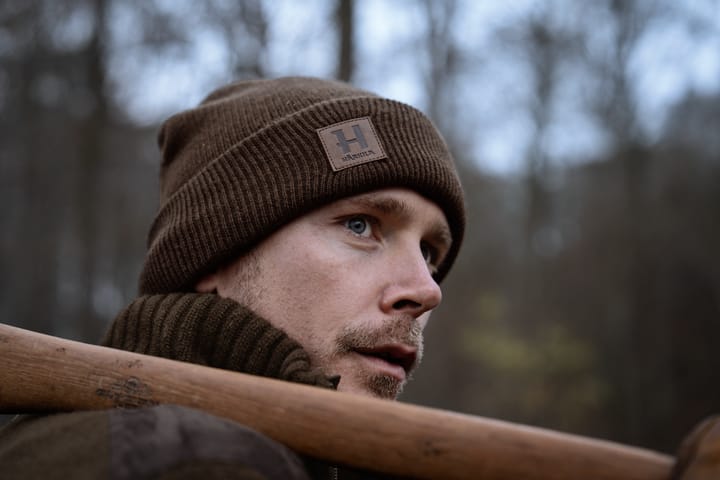 Härkila Annaboda WSP Knitted Beanie Demitasse Brown Härkila