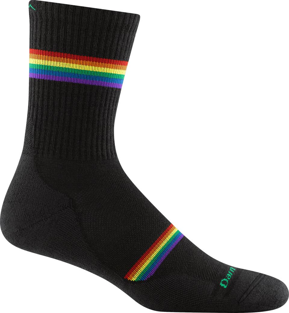 Men's Prism Micro Crew Lightweight Running Sock with Cushion