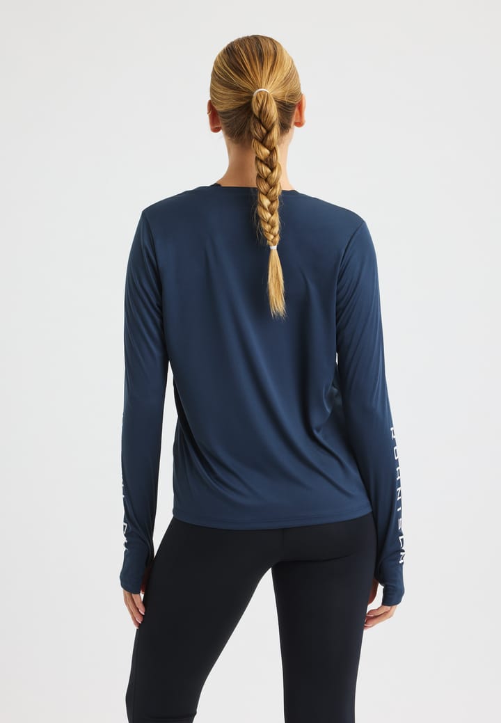 Röhnisch Women's Team Logo Long Sleeve Space Navy Röhnisch