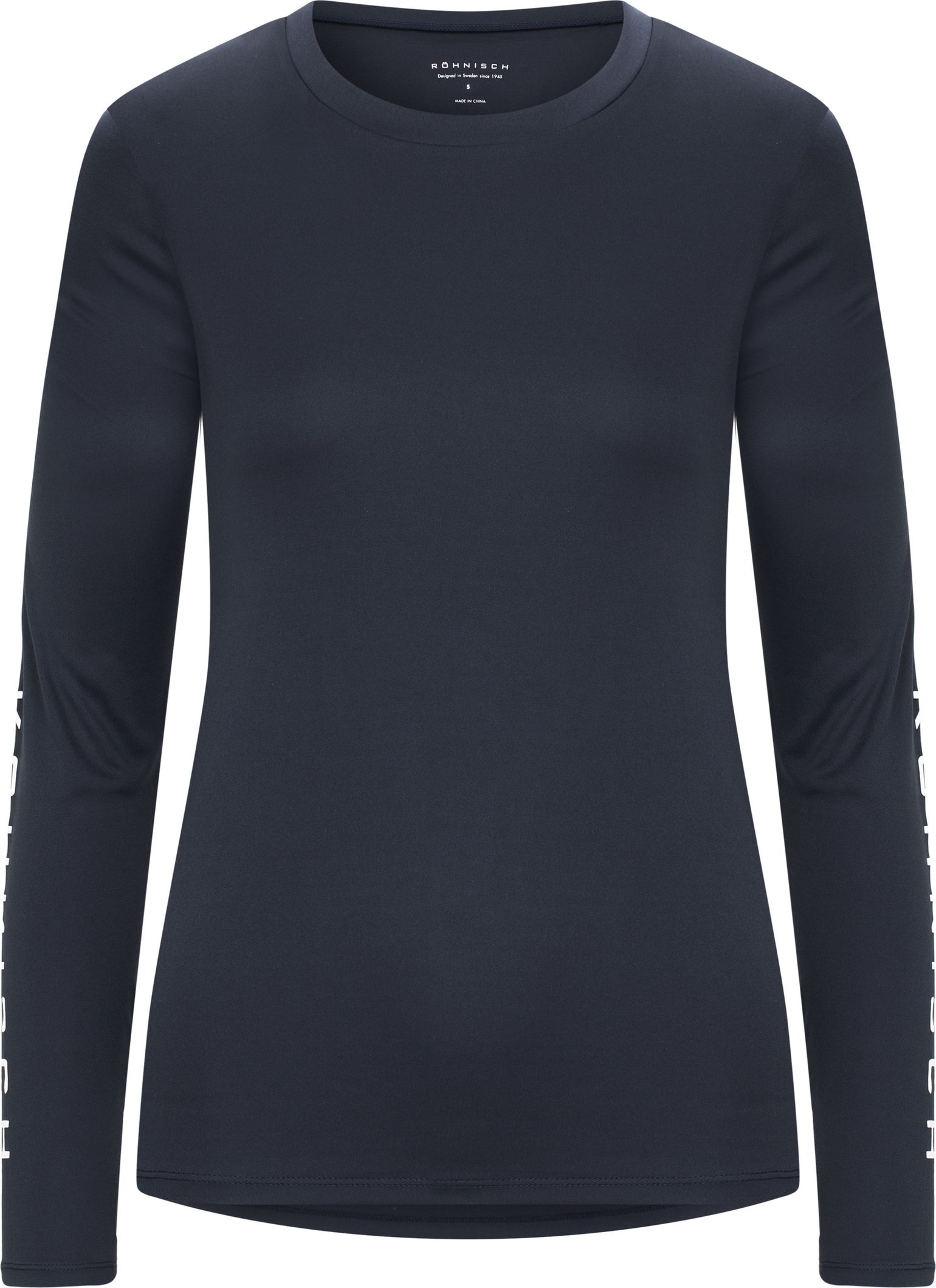 Röhnisch Women's Team Logo Long Sleeve Space Navy