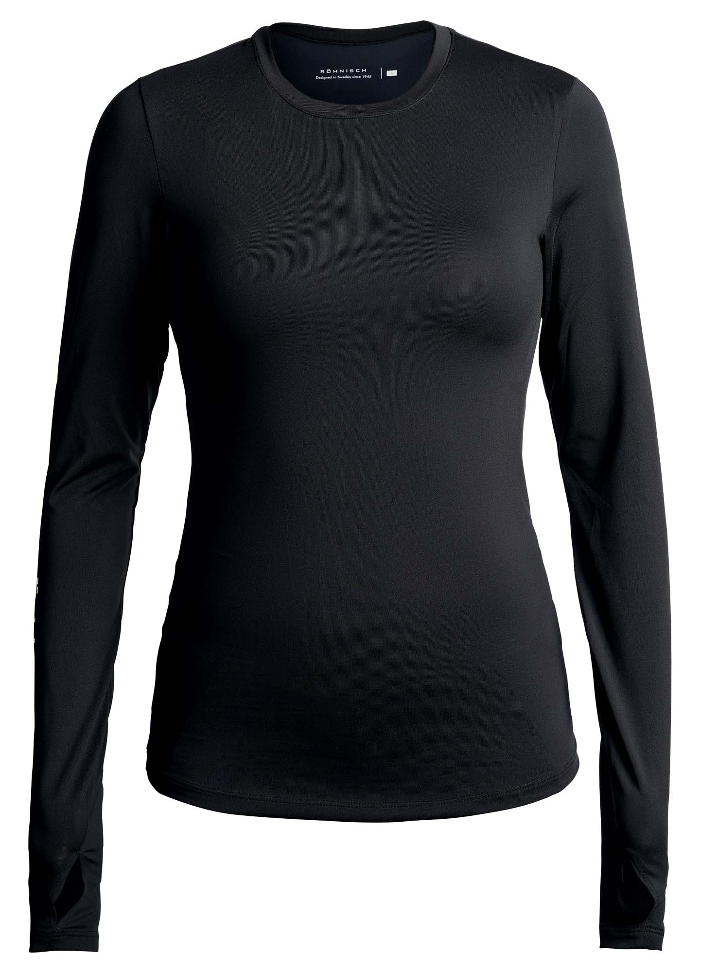 Röhnisch Women’s Team Logo Long Sleeve Black