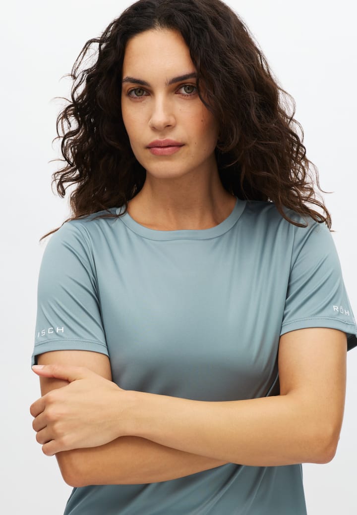 Röhnisch Women's Team Logo Tee Stormy Sea Röhnisch