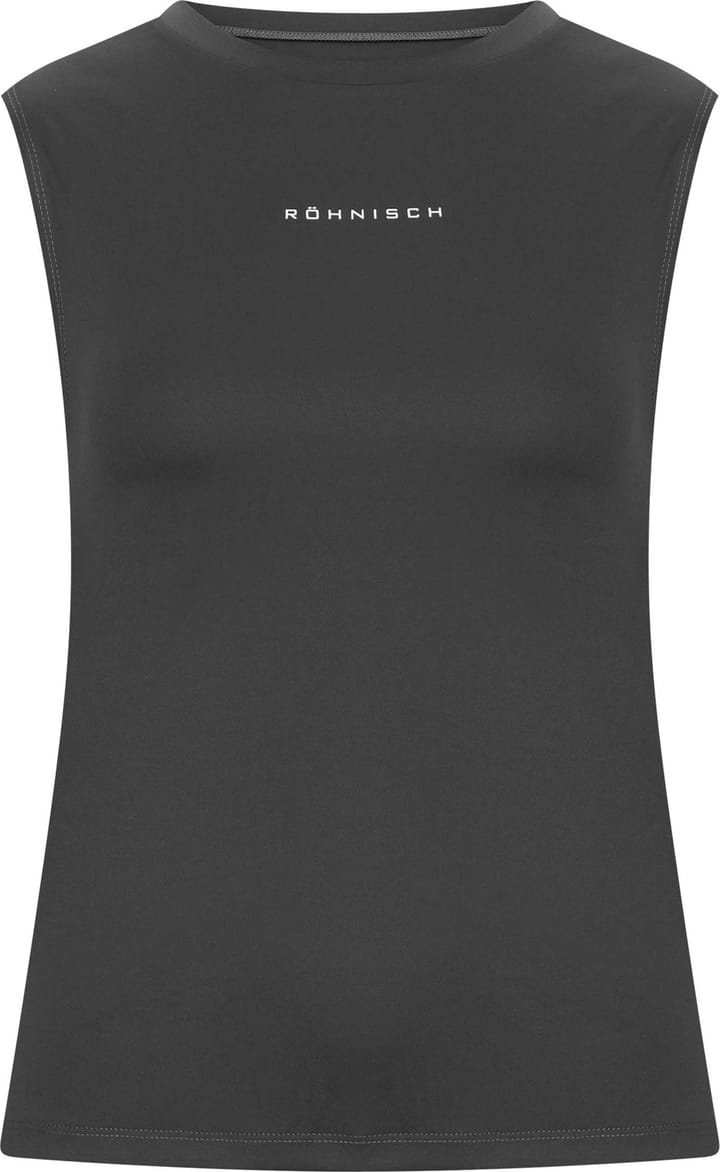 Röhnisch Women's Team Logo Singlet Black Röhnisch