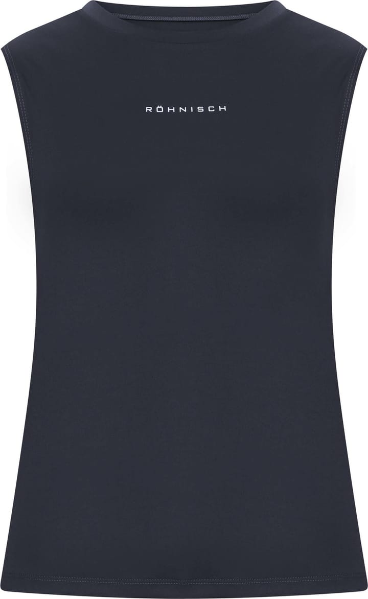 Röhnisch Women's Team Logo Singlet Space Navy Röhnisch