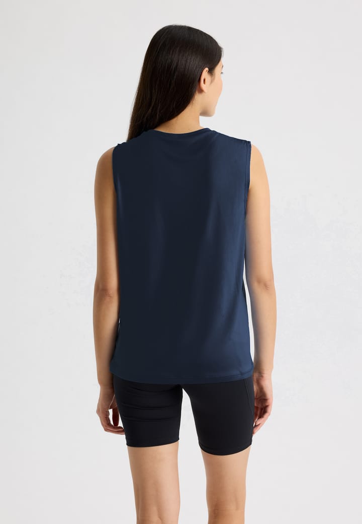 Röhnisch Women's Team Logo Singlet Space Navy Röhnisch