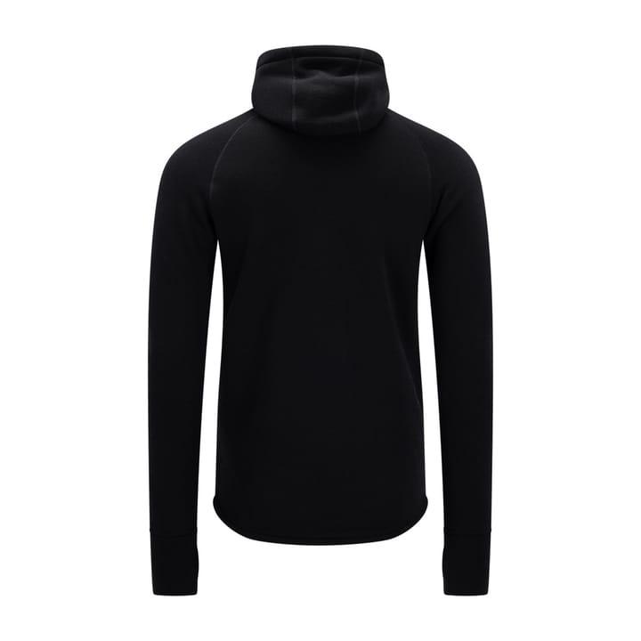 Aclima Fleecewool Hooded Jacket M'S Jet Black Aclima