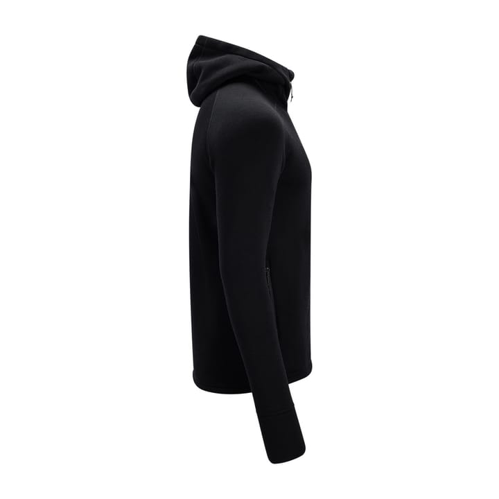 Aclima Fleecewool Hooded Jacket M'S Jet Black Aclima