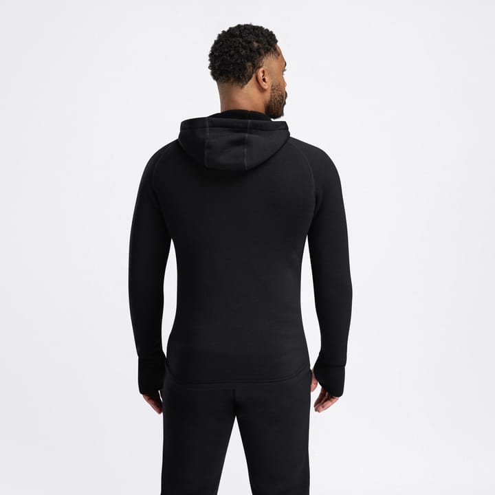 Aclima Fleecewool Hooded Jacket M'S Jet Black Aclima