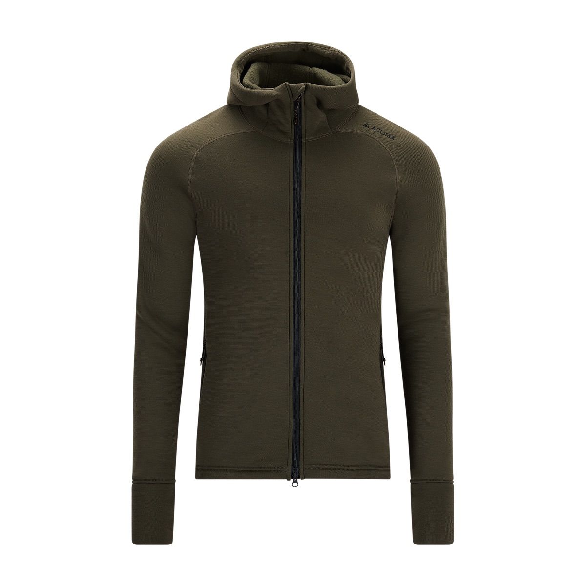 Aclima Fleecewool Hooded Jacket M'S Tarmac