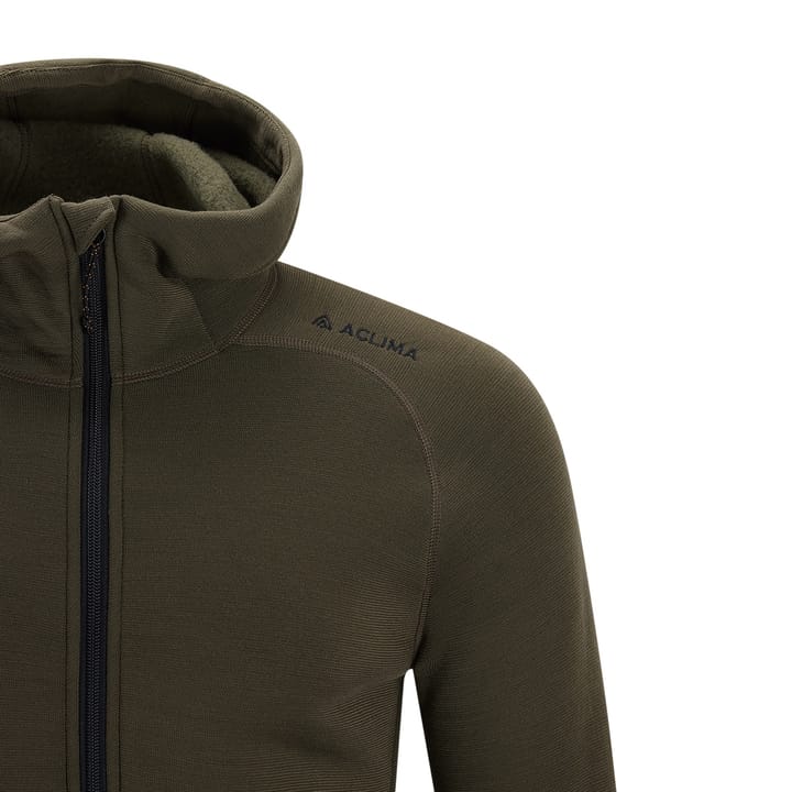 Aclima Fleecewool Hooded Jacket M'S Tarmac Aclima