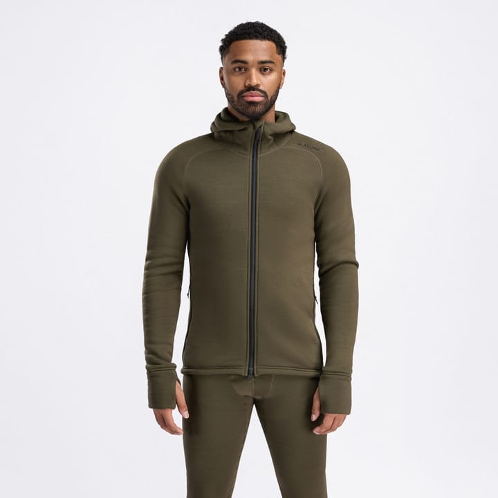 Aclima Fleecewool Hooded Jacket M'S Tarmac Aclima