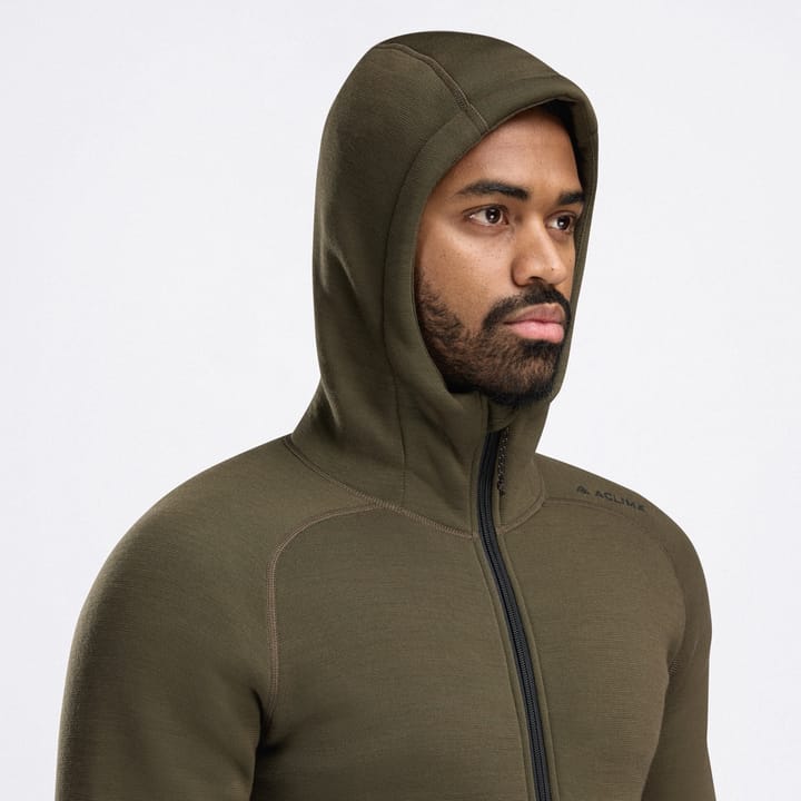 Aclima Fleecewool Hooded Jacket M'S Tarmac Aclima