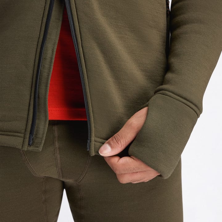 Aclima Fleecewool Hooded Jacket M'S Tarmac Aclima
