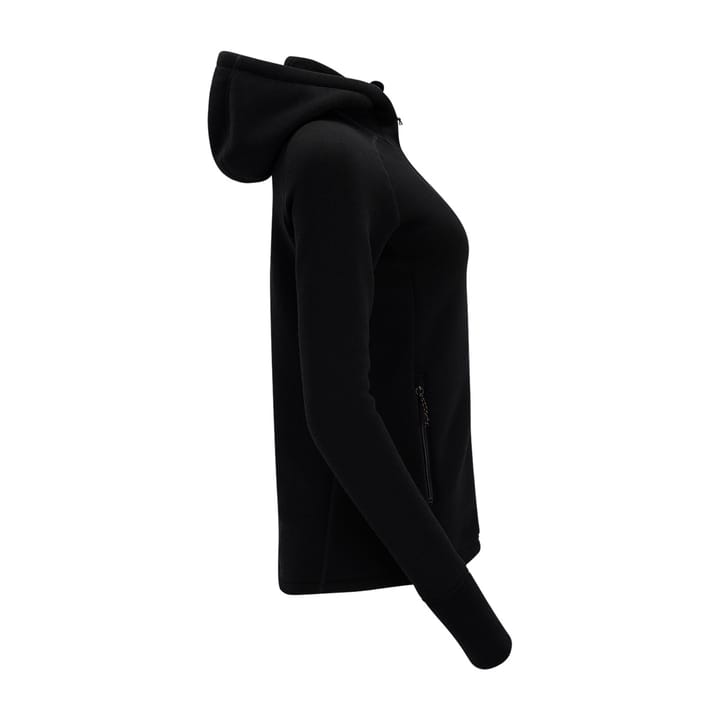 Aclima Fleecewool Hooded Jacket W'S Jet Black Aclima