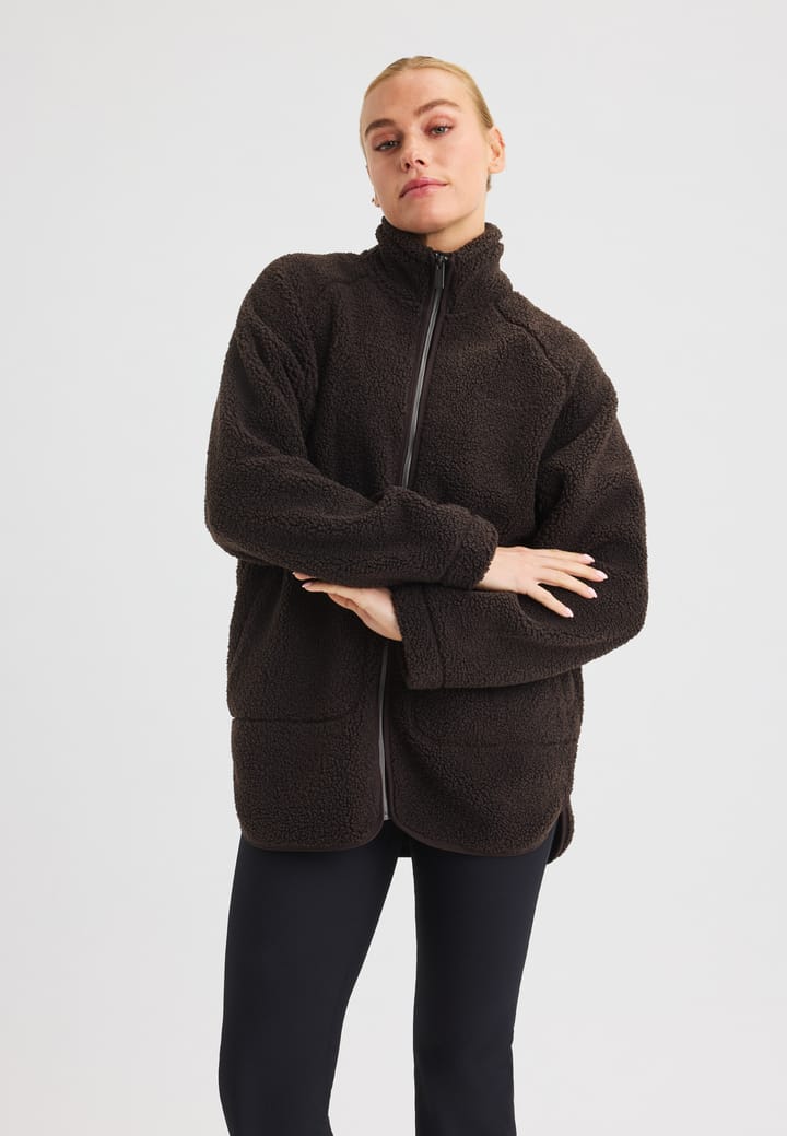 Röhnisch Women's Cloud Pile Jacket Dark Brown Röhnisch