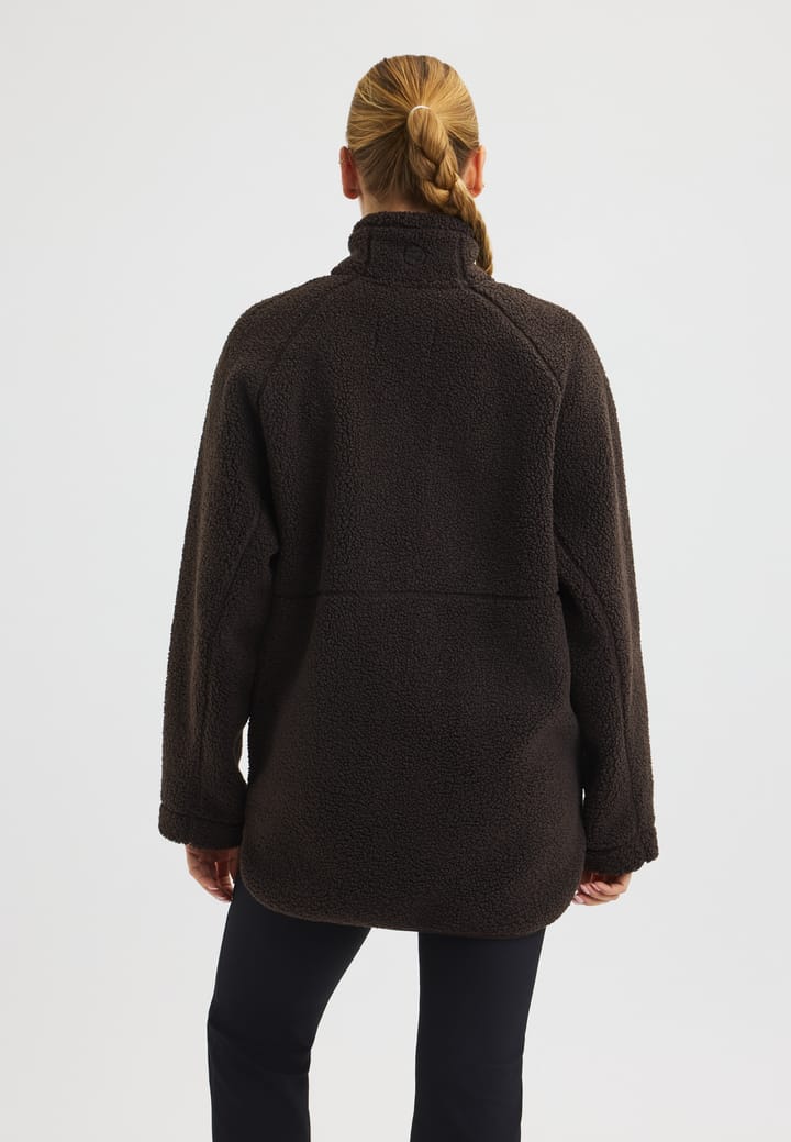 Röhnisch Women's Cloud Pile Jacket Dark Brown Röhnisch Röhnisch Women's Cloud Pile Jacket Dark Brown Röhnisch