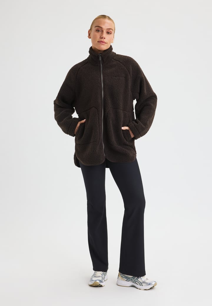Röhnisch Women's Cloud Pile Jacket Dark Brown Röhnisch