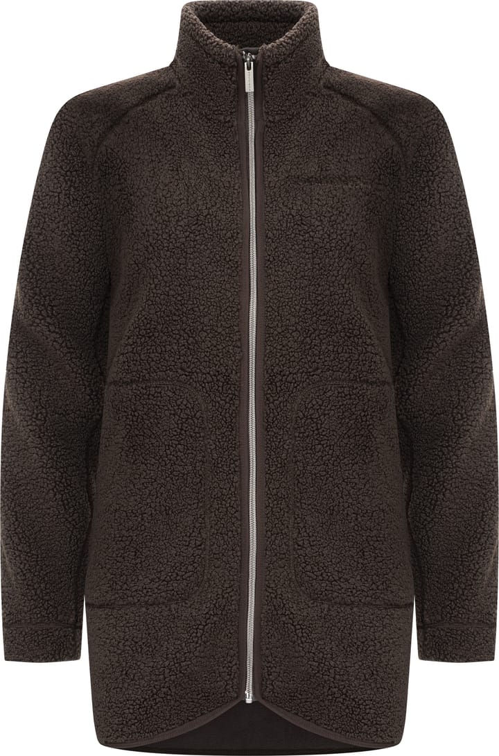 Röhnisch Women's Cloud Pile Jacket Dark Brown Röhnisch Röhnisch Women's Cloud Pile Jacket Dark Brown Röhnisch
