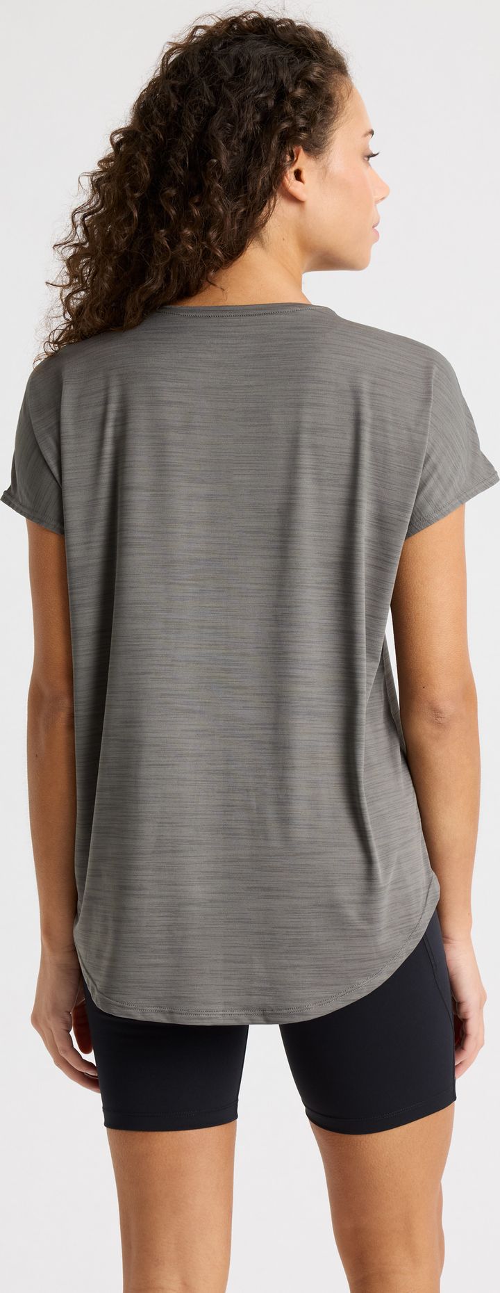 Röhnisch Women's Motion Loose Tee Gunmetal Röhnisch Röhnisch Women's Motion Loose Tee Gunmetal Röhnisch