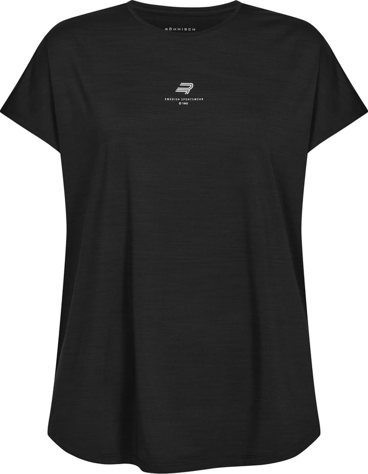 Röhnisch Women's Motion Loose Tee Black Röhnisch