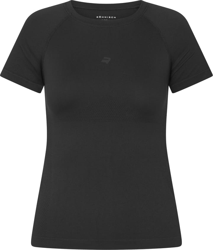 Röhnisch Women's Seamless Flex Tee Black Röhnisch