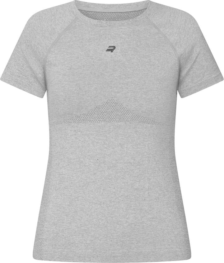 Röhnisch Women's Seamless Flex Tee Grey Melange Röhnisch