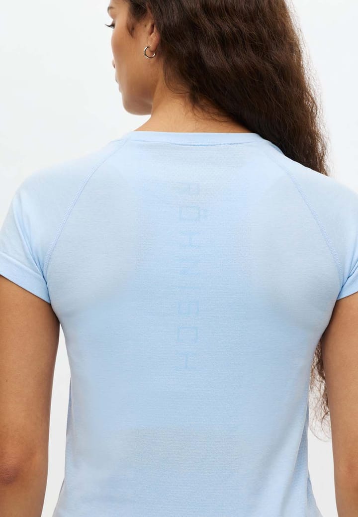 Röhnisch Women's Seamless Flex Tee Chambray Blue Röhnisch