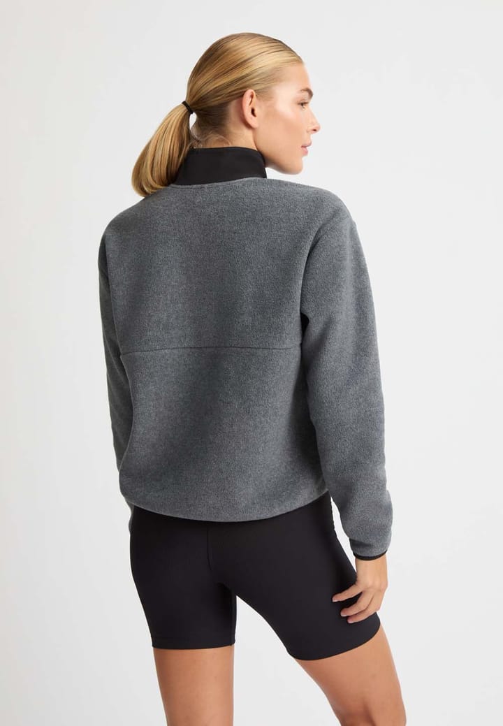 Röhnisch Women's Thermal Half Zip Fleece Grey Melange Röhnisch Röhnisch Women's Thermal Half Zip Fleece Grey Melange Röhnisch