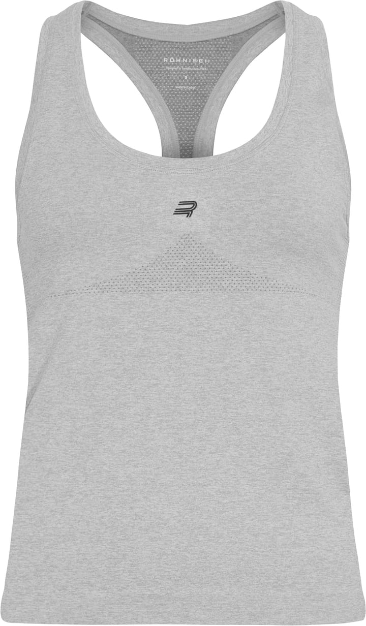 Röhnisch Women's Seamless Flex Tank Grey Melange Röhnisch