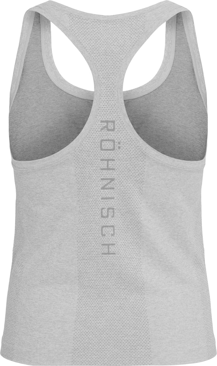 Röhnisch Women's Seamless Flex Tank Grey Melange Röhnisch