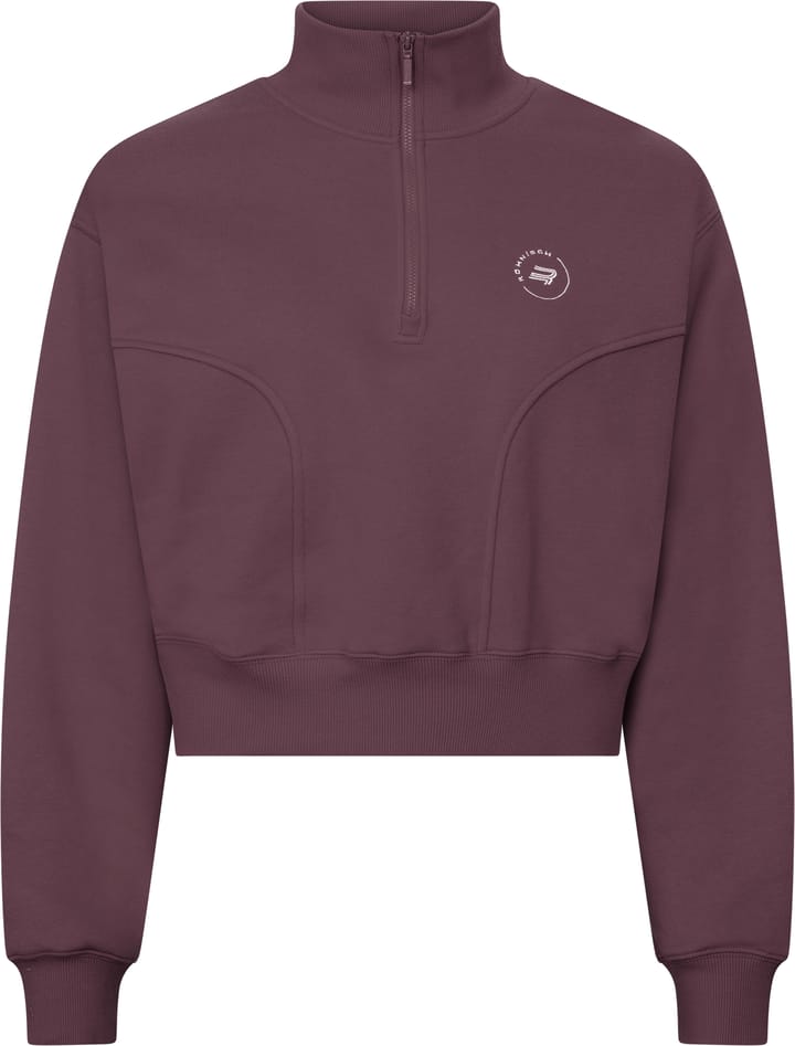 Röhnisch Women's Soft Sweat Half Zip Huckleberry Röhnisch