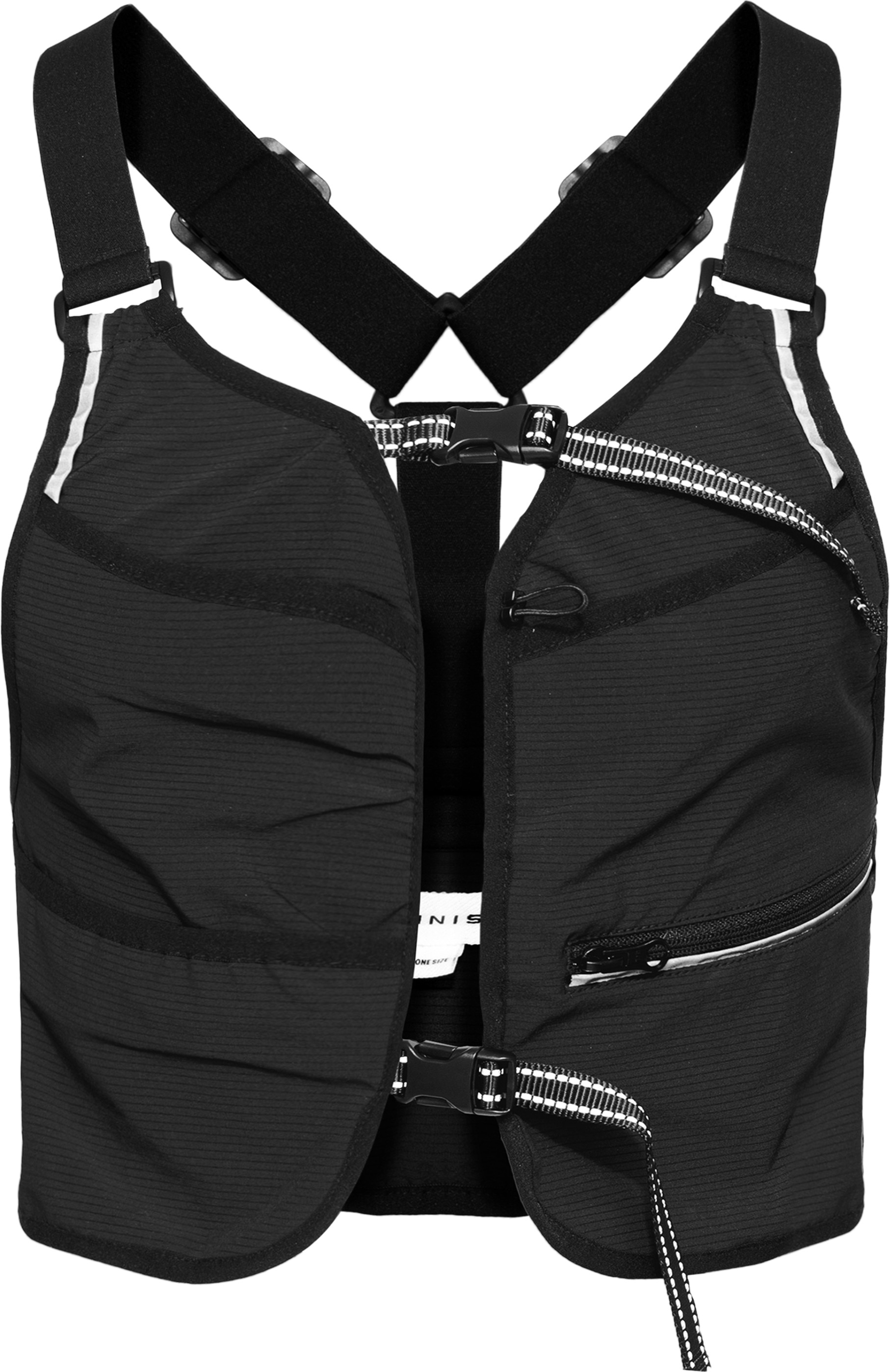 Röhnisch Women's Glowy Running Vest Black Treningsryggsekker Onesize