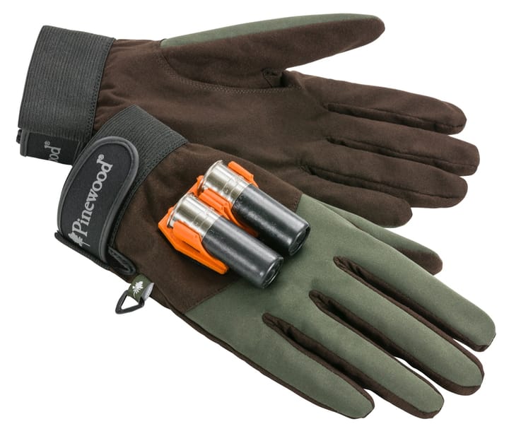 Pinewood Quick Reloader Gloves Mossgreen/D.Brown Pinewood