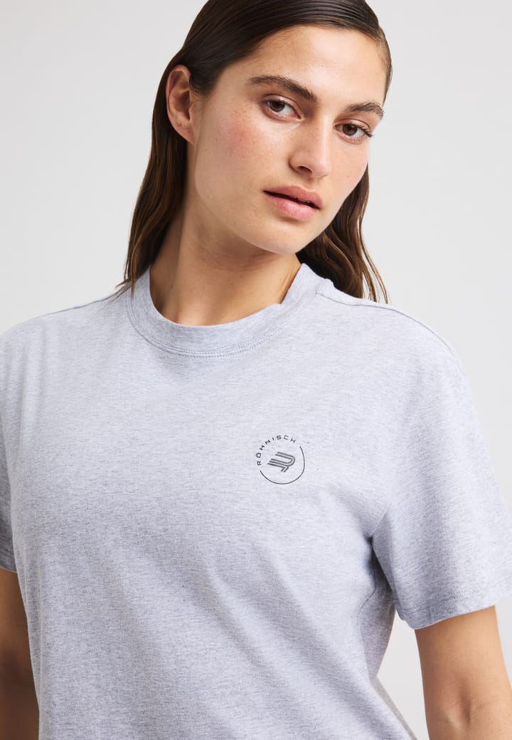 Röhnisch Women's Rohnisch Cotton Tee Grey Melange Röhnisch