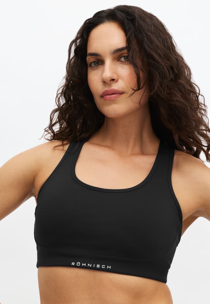 Röhnisch Flattering Mesh Sportsbra Black Röhnisch