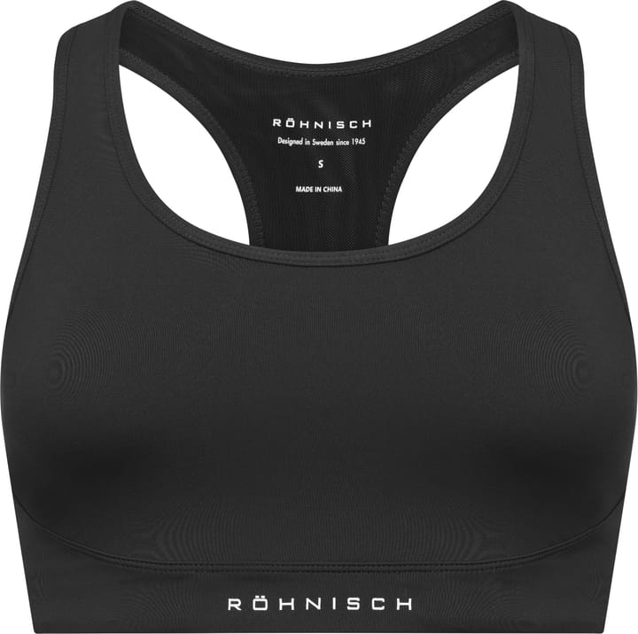 Röhnisch Flattering Mesh Sportsbra Black Röhnisch