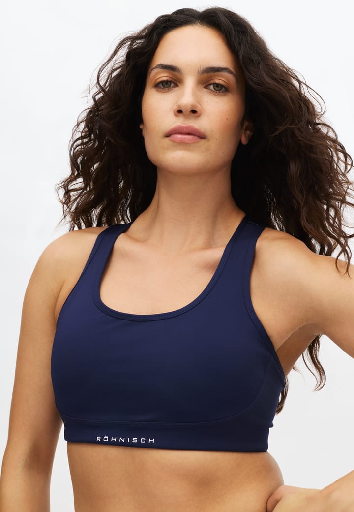 Röhnisch Flattering Mesh Sportsbra Indigo Röhnisch