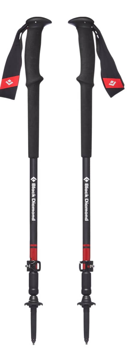 Black Diamond Trail Pro Trek Poles Fire Red Black Diamond Black Diamond Trail Pro Trek Poles Fire Red Black Diamond