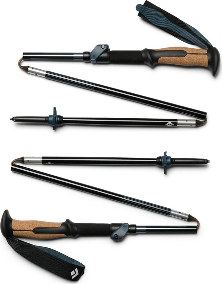 Black Diamond Trail Vista Flz Trekking Poles Midnight Blue Black Diamond