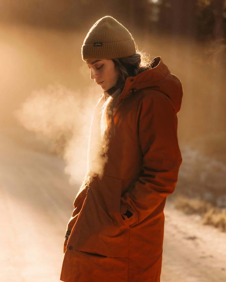 Lundhags Women's Knak Pile Parka Almond Lundhags