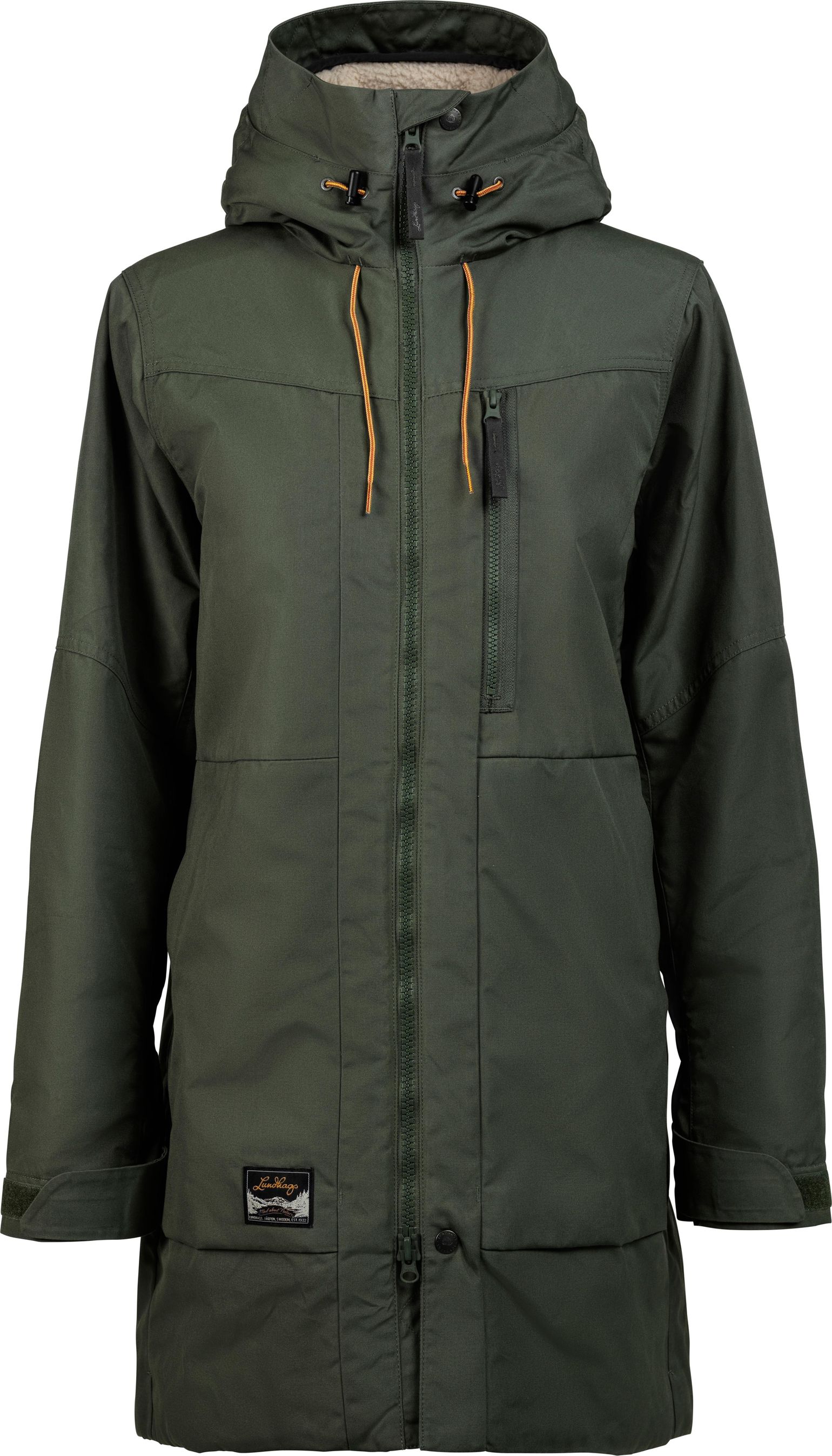 Lundhags Women's Knak Pile Parka Thyme Green
