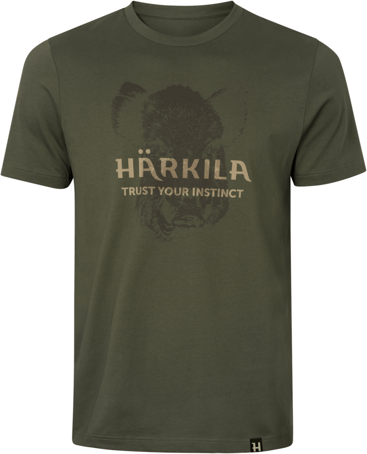 Härkila Men's Härkila Wildboar Shortsleeve T-Shirt Forest Night Härkila
