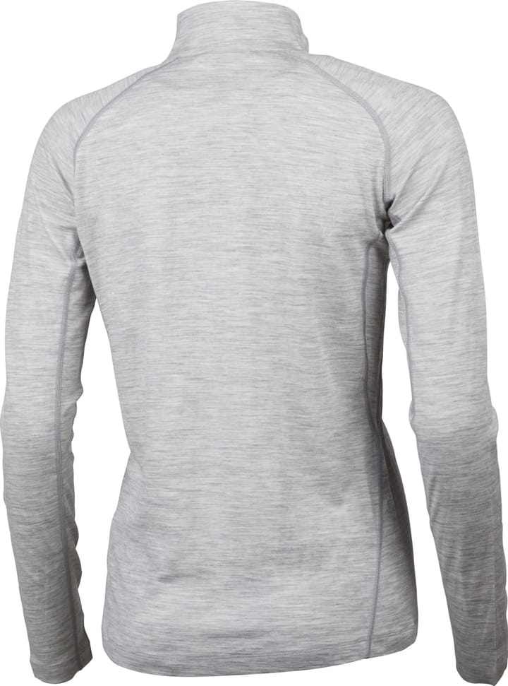 Lundhags Gimmer Merino LT Ws 1/2 Zip Light Grey Lundhags
